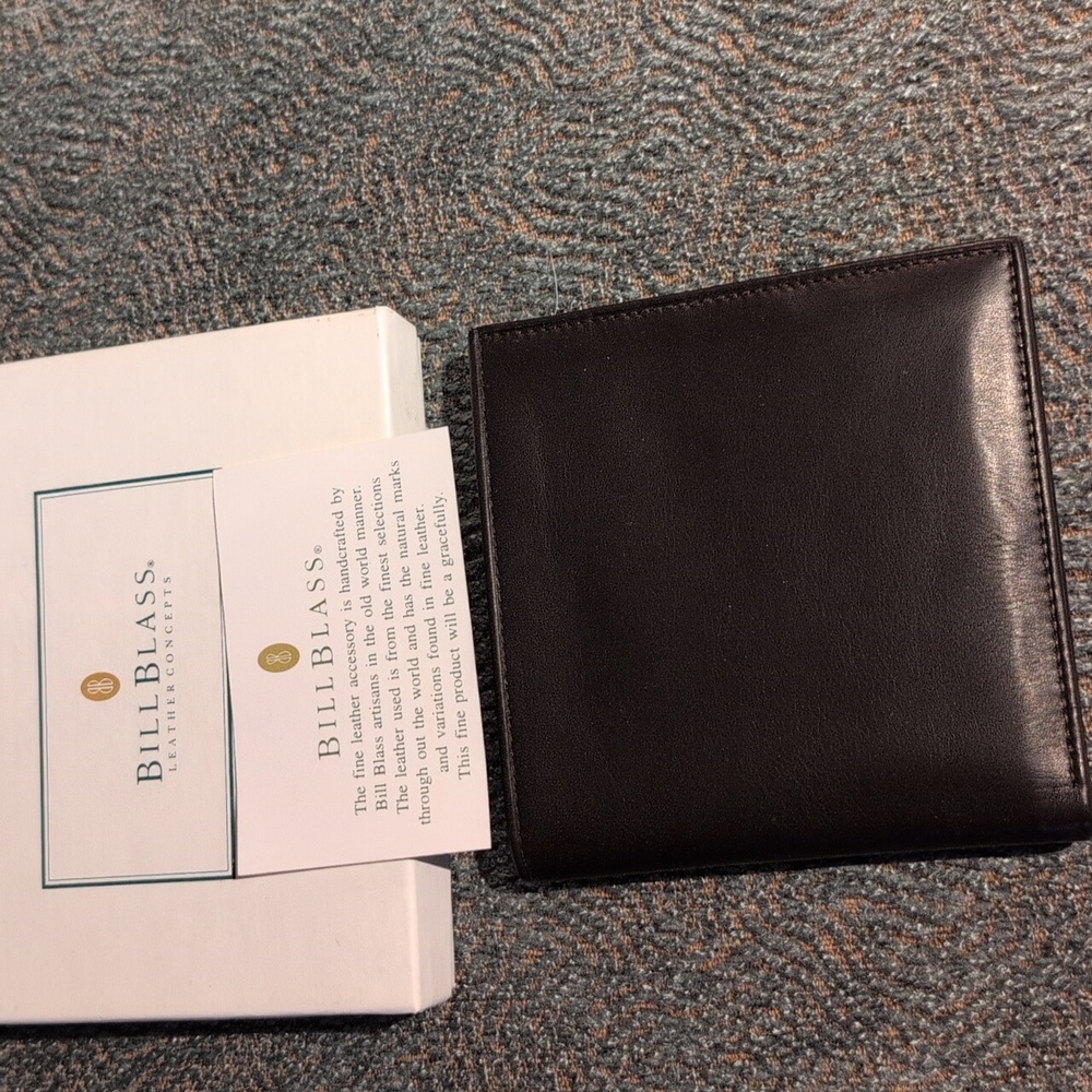New Bill Blas's leather concepts wallet